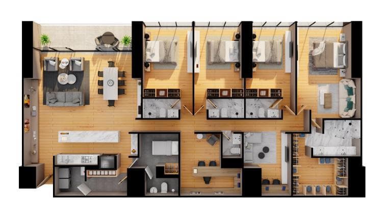 Apartment in Santa Fe, Cuajimalpa