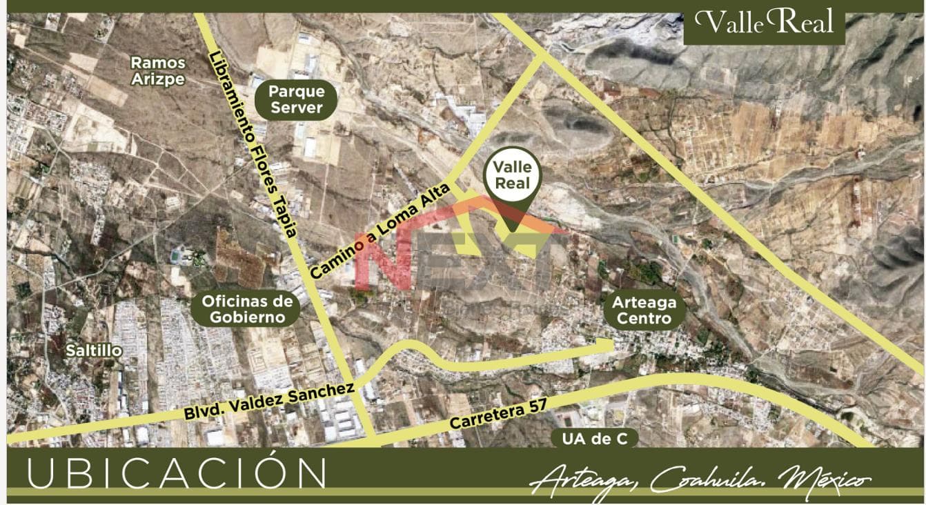 Suburban Lot in Arteaga Valle Real