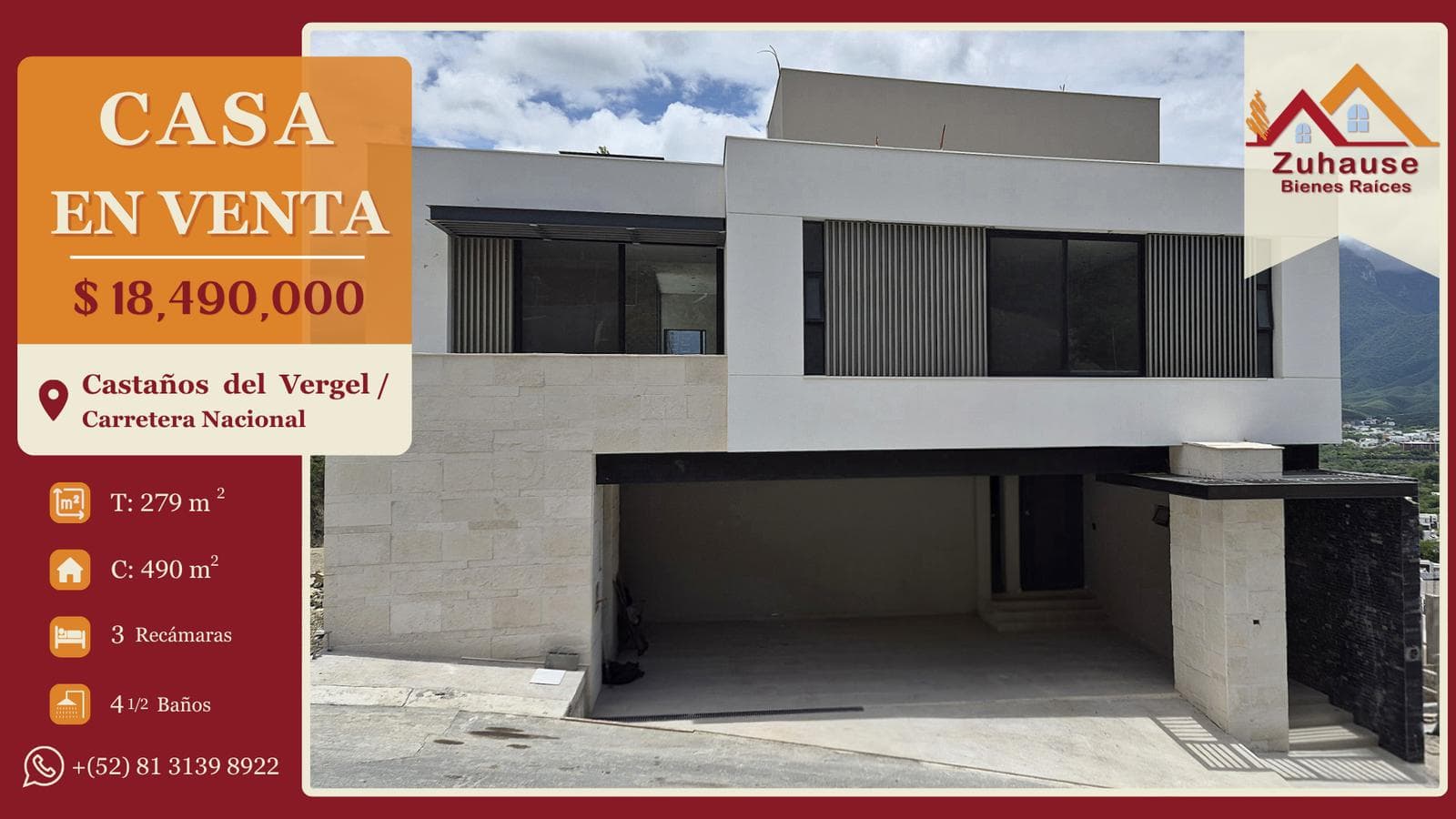 House in the Castaños del Vergel Subdivision