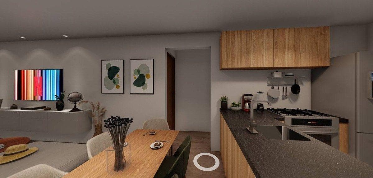 Apartment in Zacahuitzco, Benito Juárez
