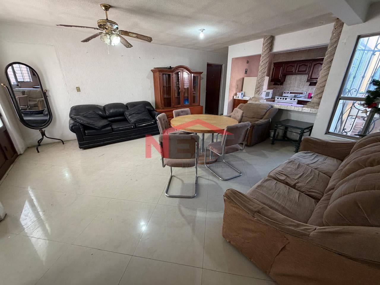 Furnished house for rent in Colonia Magisterio, Section 38, east of Saltillo