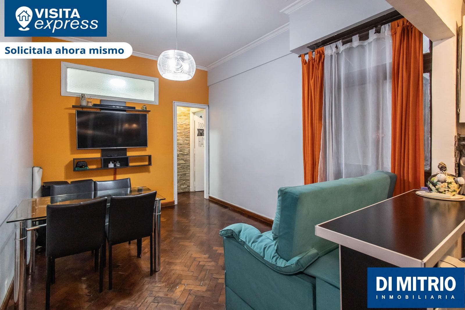 Boedo, 2-Bedroom Condominium, 32 m², First Floor (Access via Stairs)
