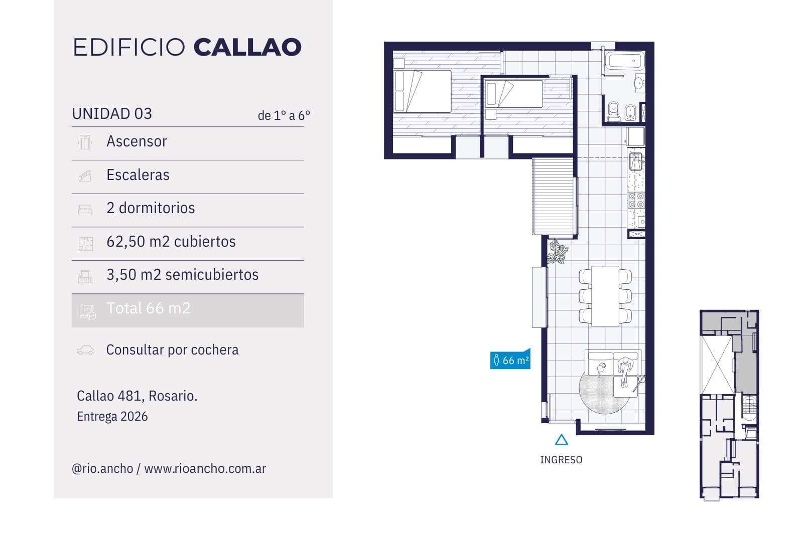 Apartment in Nuestra Señora de Lourdes