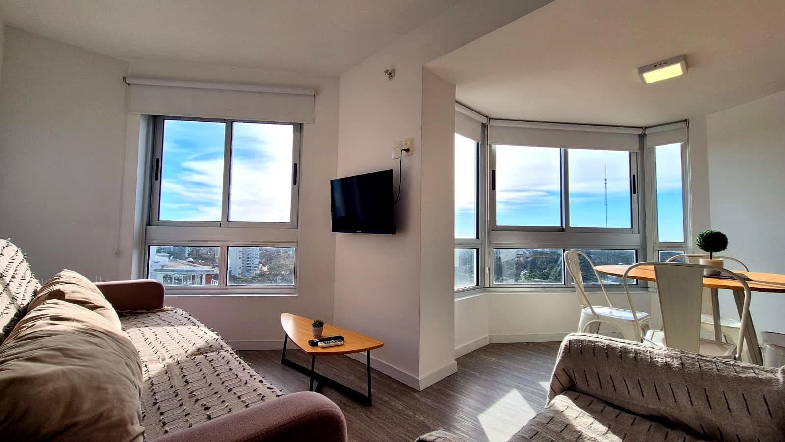 1-Bedroom Apartment for Sale on a High Floor at Ocean Drive Country, Punta del Este