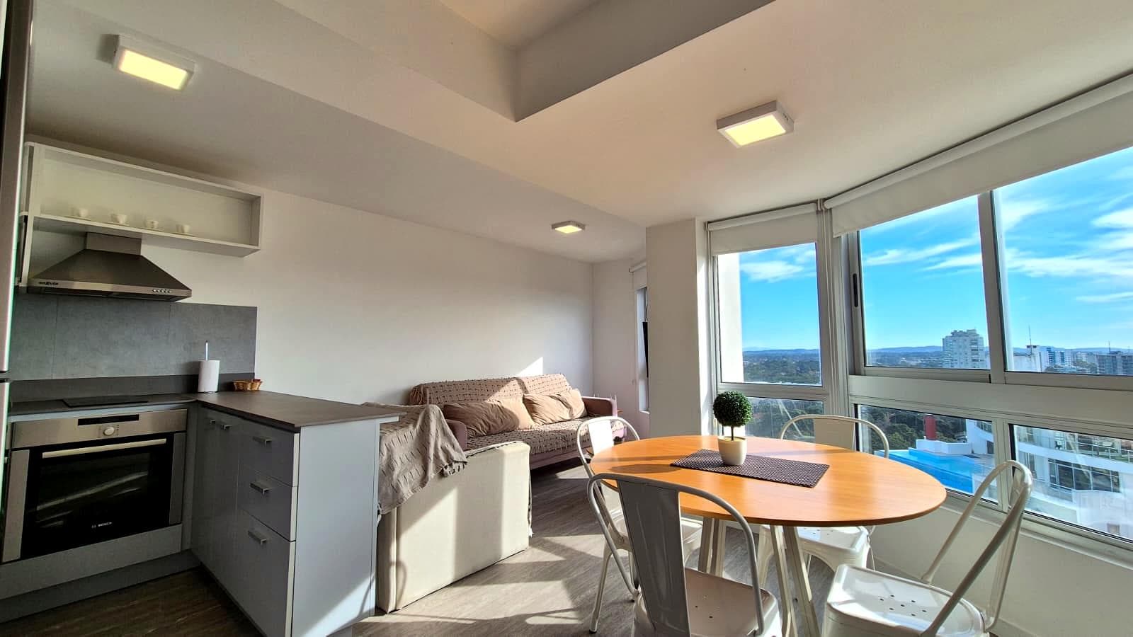 1-Bedroom Apartment for Sale on a High Floor at Ocean Drive Country, Punta del Este