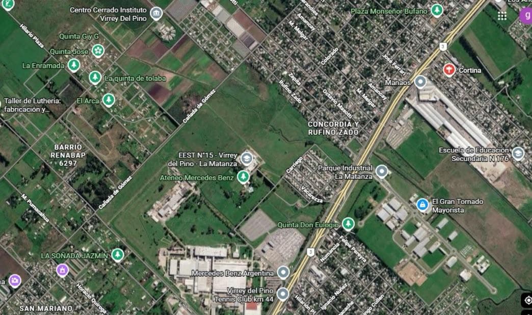 15.26 Hectares of Land for Sale in La Matanza