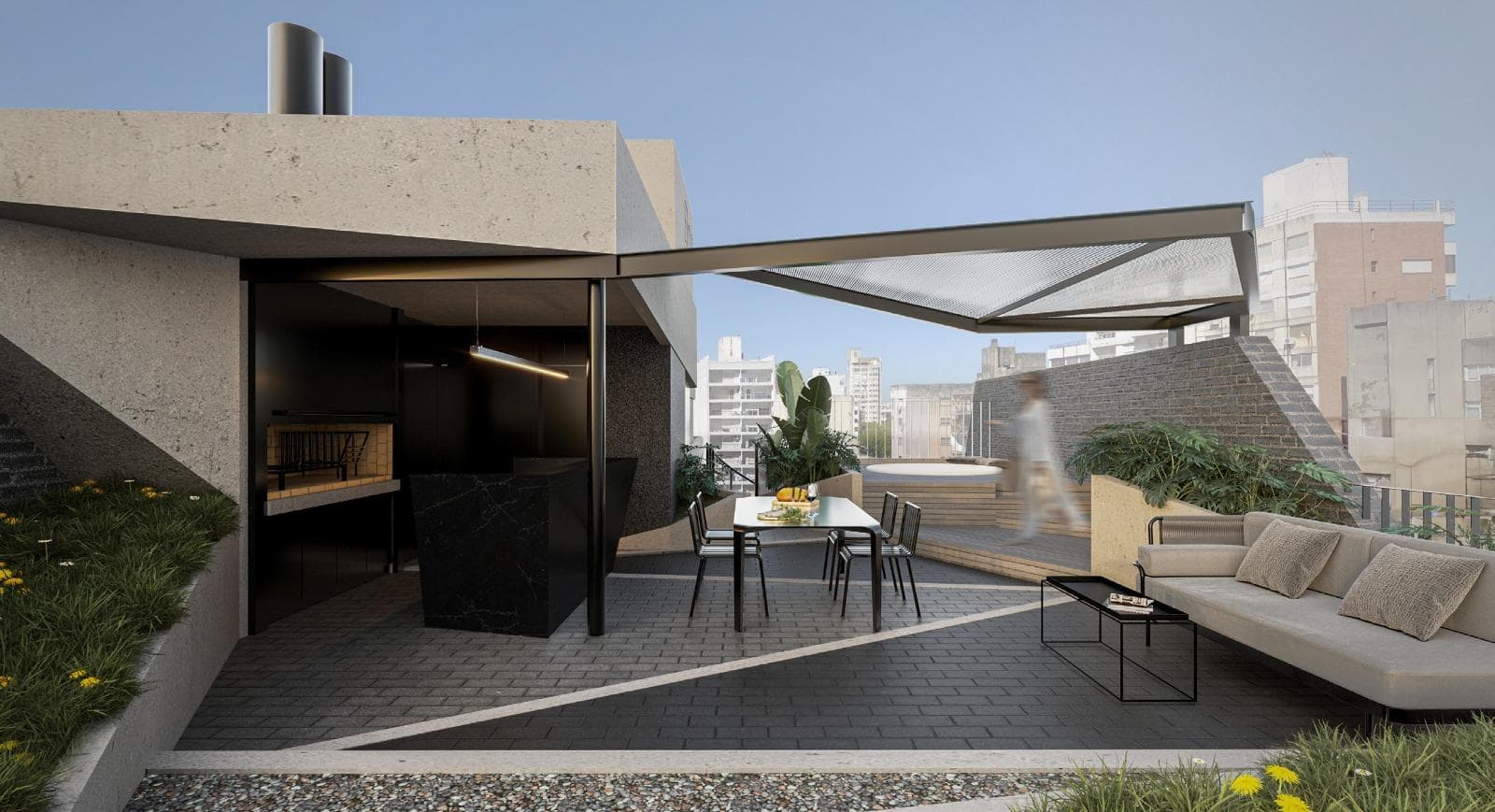 Exclusive 3-Bedroom Premium Duplex with a Private Terrace, Riverfront Location.