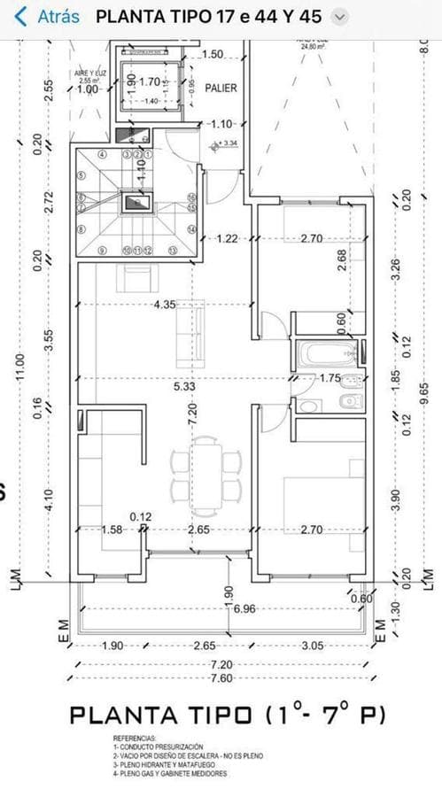 Apartment for sale, 79 m², 2 bedrooms, balcony facing the street, La Plata