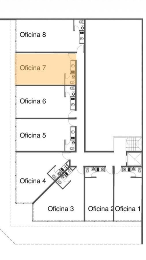 Commercial Office #7—36 m² for sale in City Bell