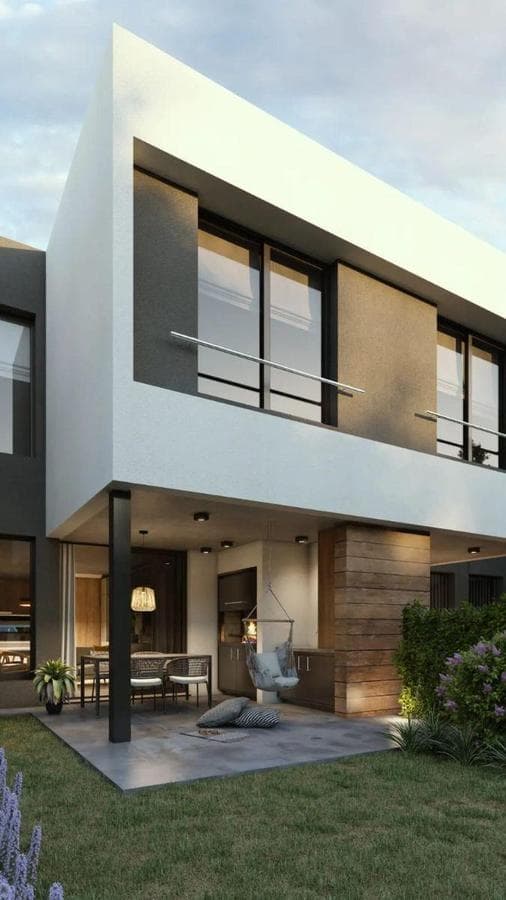 4-room duplex under construction in the Las Casuarinas neighborhood of Haras del Sur III, for sale