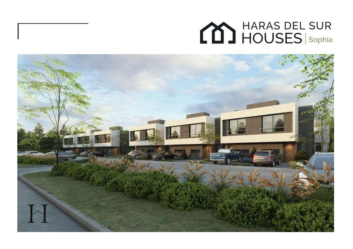 4-room duplex under construction in the Las Casuarinas neighborhood of Haras del Sur III, for sale