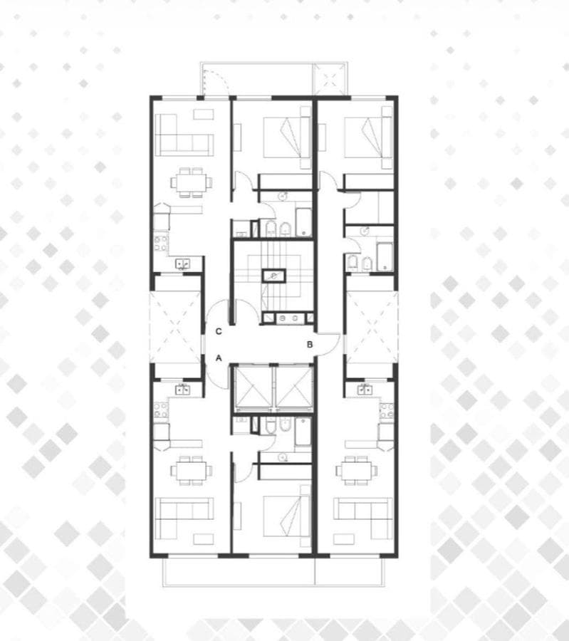 High-end apartment for sale: 84 m² - 2 bedrooms - La Plata