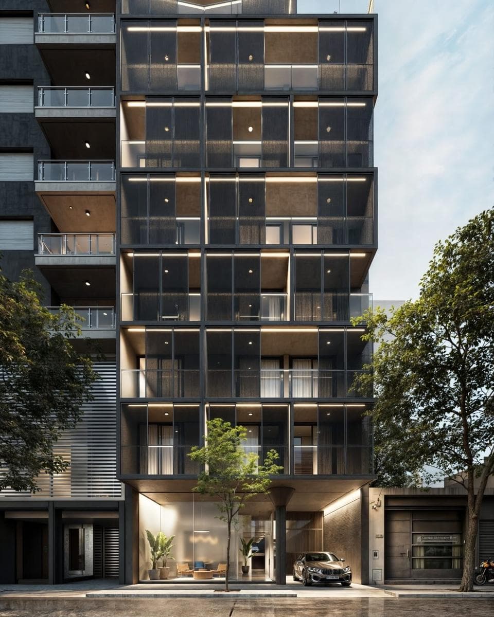 FOR SALE - 1-bedroom apartment under construction with a balcony. Terraz Quality - Lourdes, Rosario.