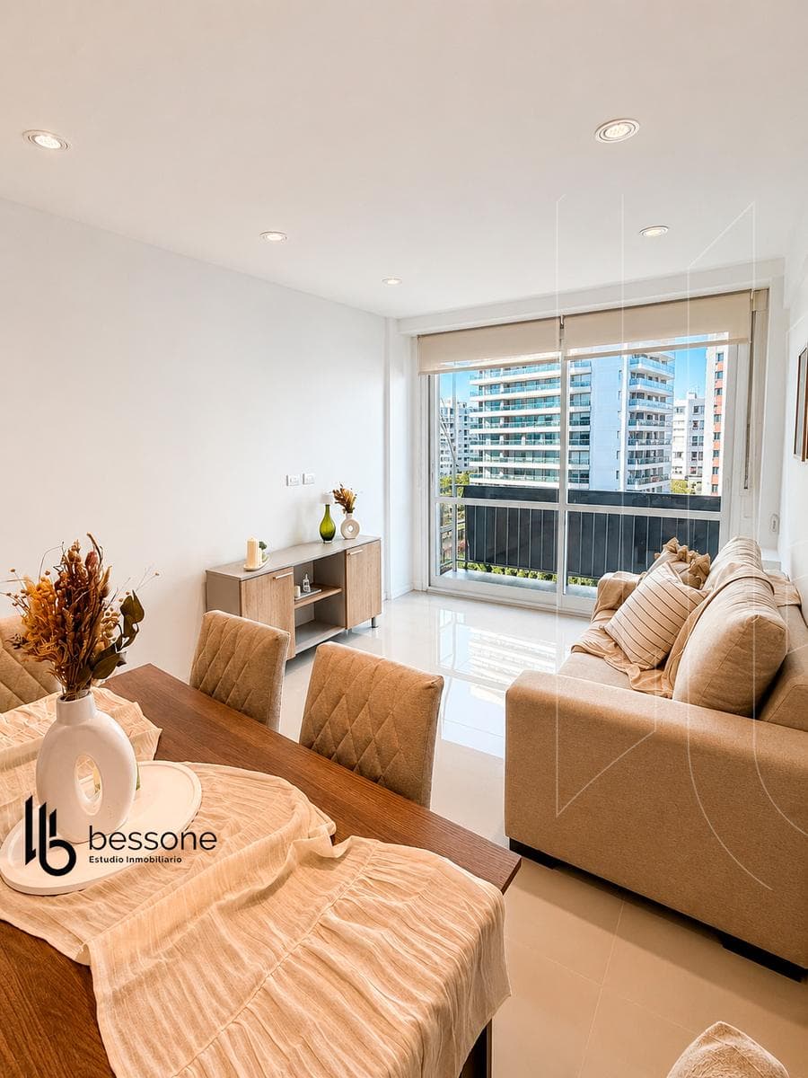 Refurbished, Furnished 2-Room Apartment with Separate Room and Ocean View