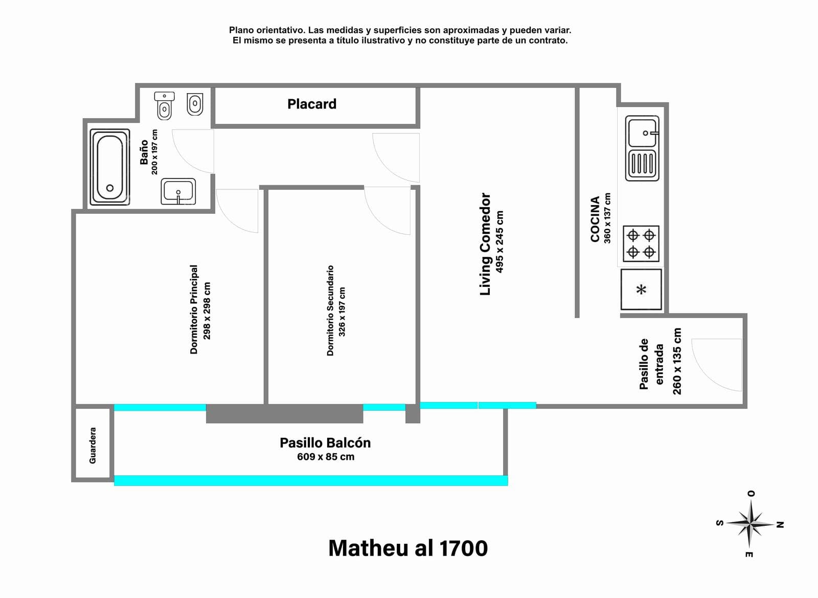 3-Room Apartment for Sale in Parque Patricios