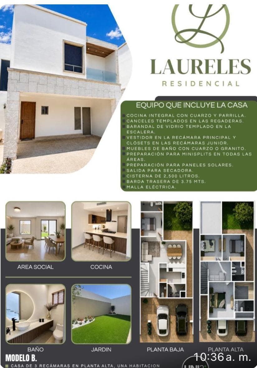 House for Sale in the Laureles Palma Real Residential Complex