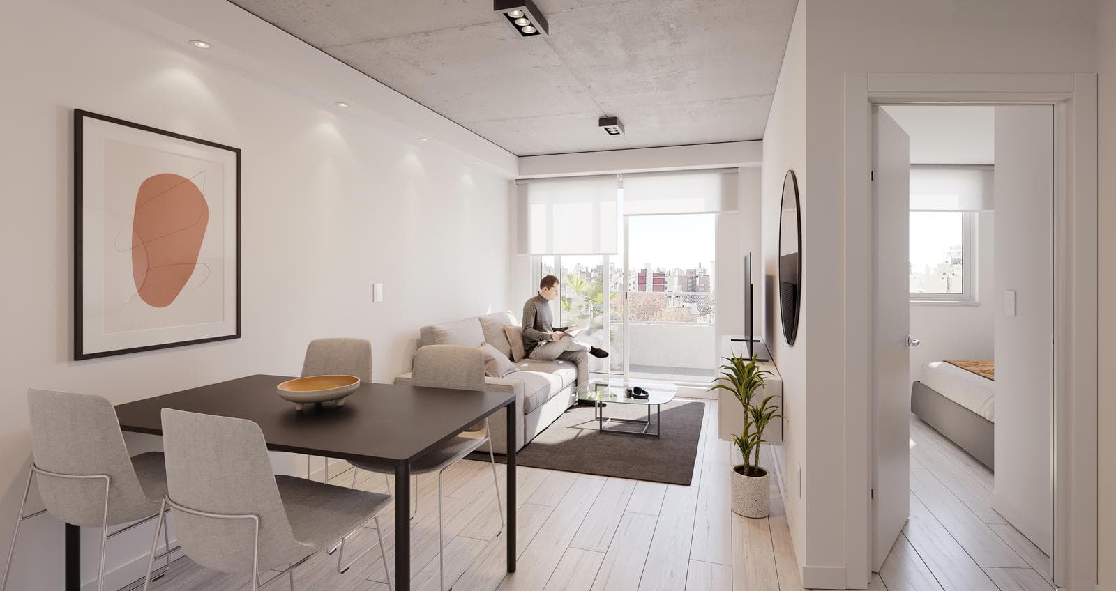FOR SALE | FINANCING - 1-bedroom apartment - Abasto, Rosario.