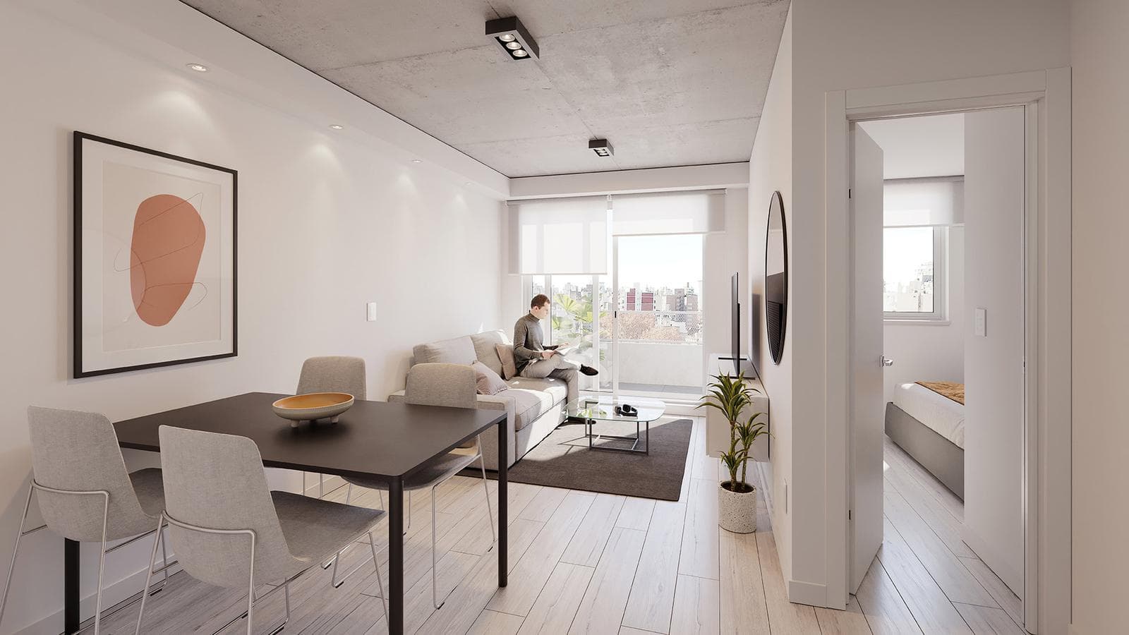 FOR SALE | FINANCING - 1-bedroom apartment - Abasto, Rosario.