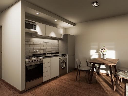 For Sale/Investment: One-Bedroom Apartments with Courtyard, New Construction. Downtown