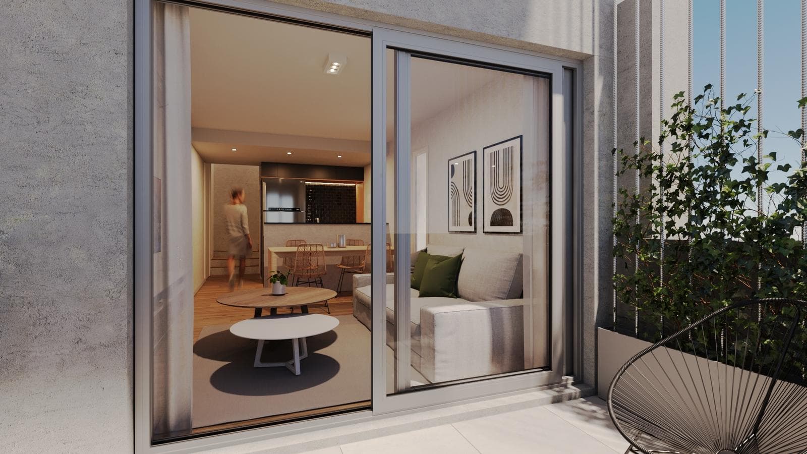 FOR SALE | FINANCING - 1-bedroom duplex apartment with balcony - Edilizia Quality - Pichincha.