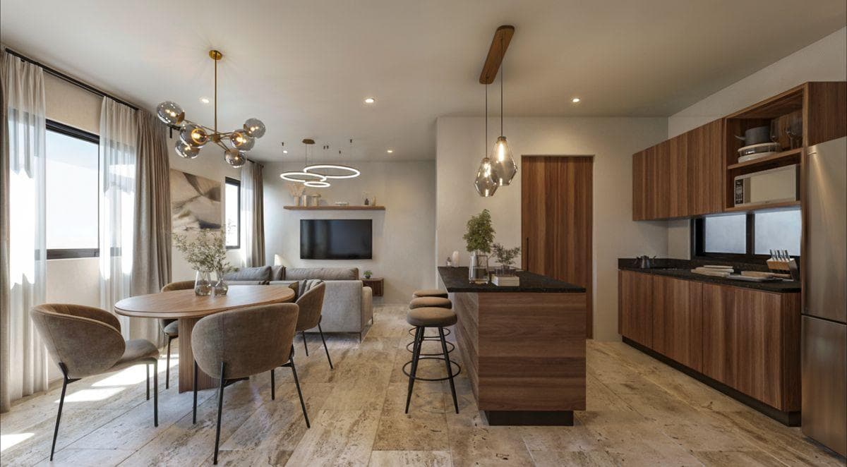 1-Bedroom Apartment in Chuburna de Hidalgo