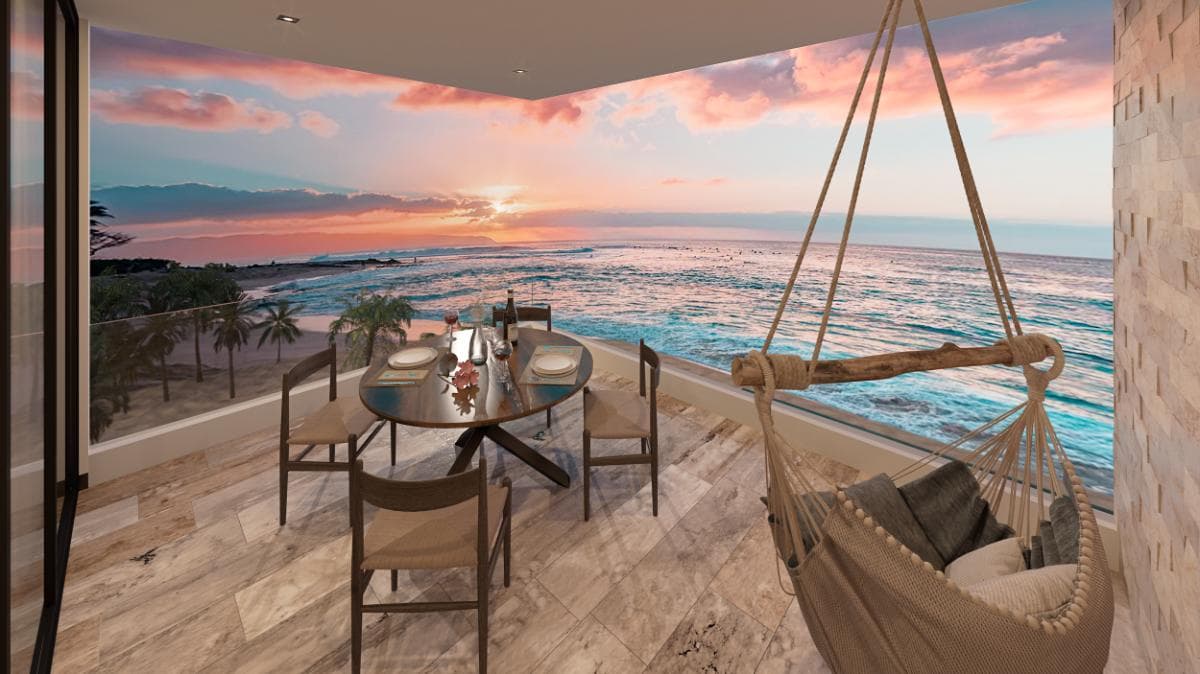 Beachfront Apartments in Chelem with Amenities, Mérida