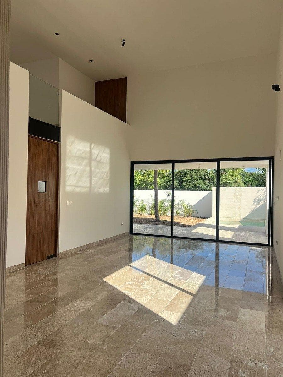 House in a gated community with amenities north of Mérida, Komchen