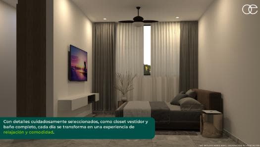 Townhouse north of Mérida, Cholul