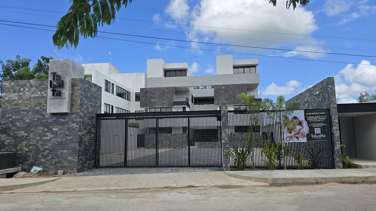 A neighborhood north of Mérida, Temozón Norte