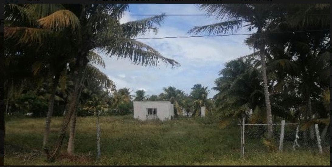 Lot for sale in a second-line location near Telchac Puerto Beach, Mérida