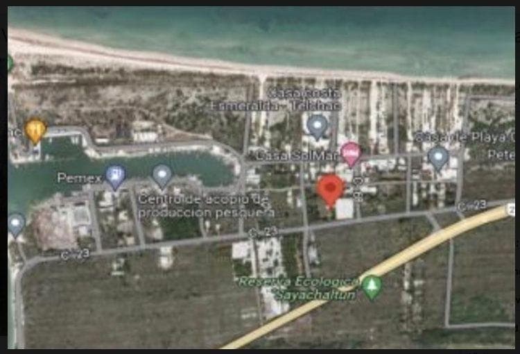 Lot for sale in a second-line location near Telchac Puerto Beach, Mérida