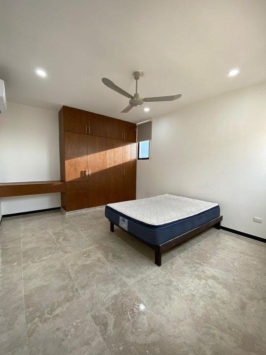 Partially furnished 1-bedroom apartment for RENT in Temozon Norte