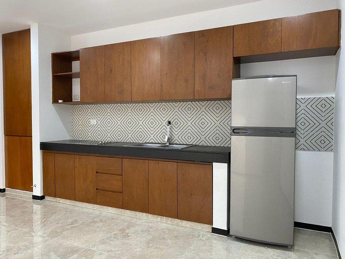 Partially furnished 1-bedroom apartment for RENT in Temozon Norte