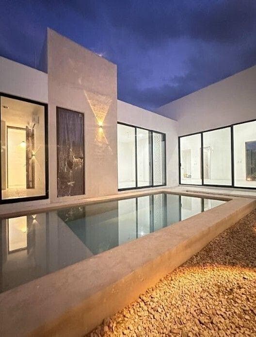 House north of Mérida, in Conkal, single-story with 3 bedrooms
