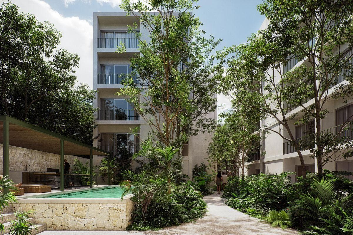 Apartment north of Mérida, Dzitya