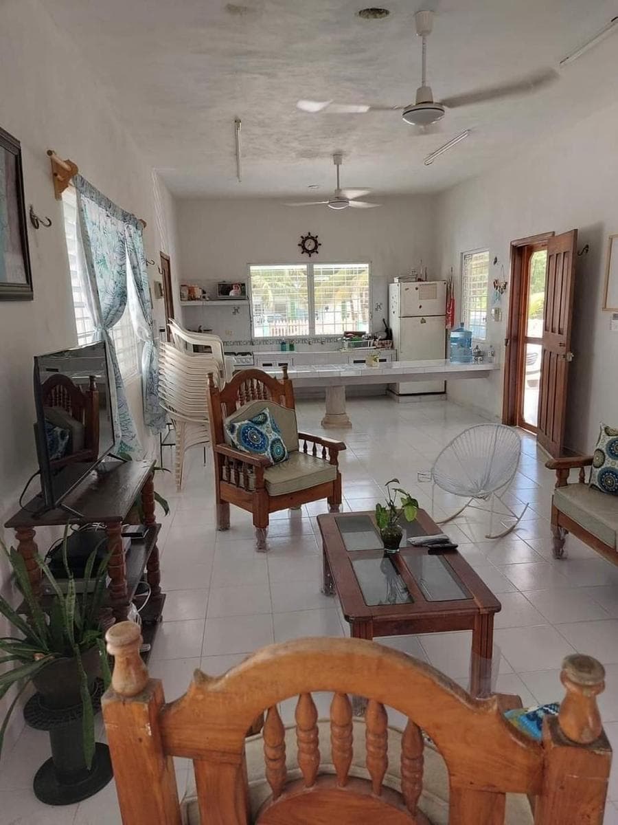 House very close to the beach in Chicxulub Puerto, Mérida
