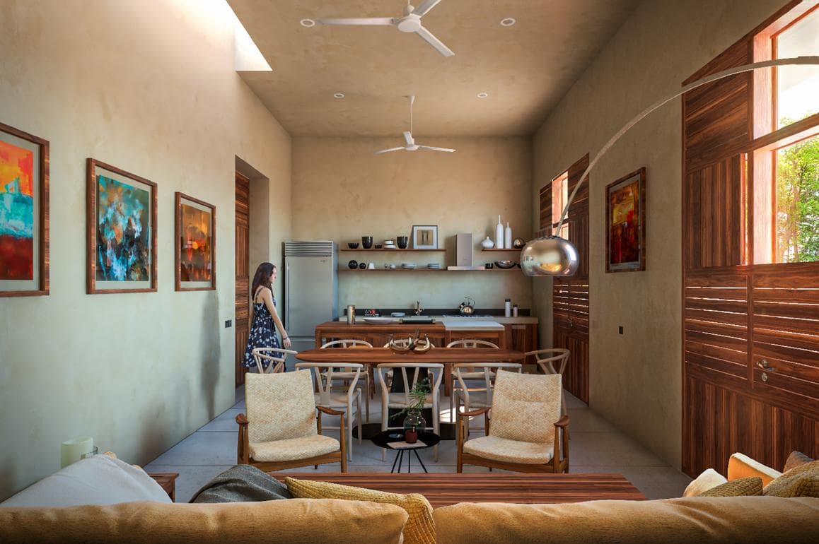 Two-Bedroom House in Downtown Mérida