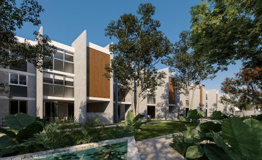 Apartment north of Mérida, Xcanatún
