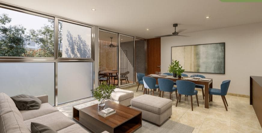 Apartment north of Mérida, Xcanatún