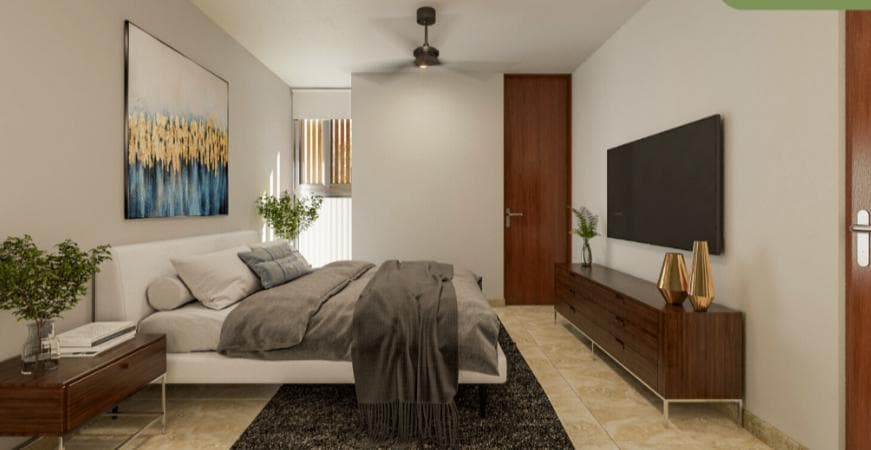 Apartment north of Mérida, Xcanatún