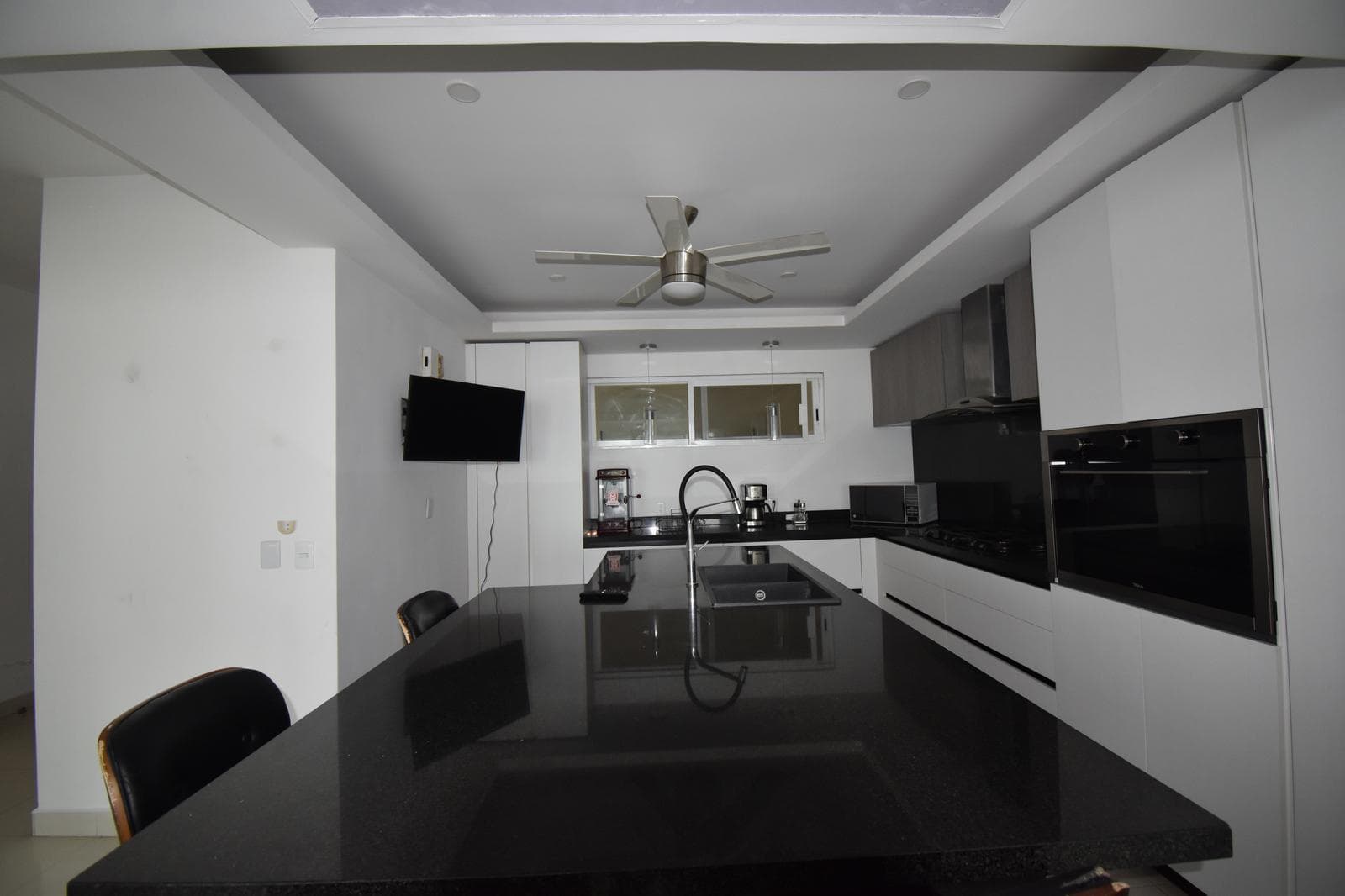 Furnished home with 18 solar panels