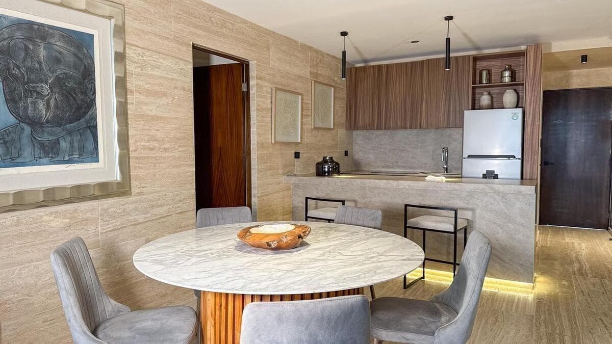 Beachfront Apartment in Mérida, Chicxulub