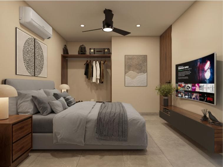 One-bedroom apartment in Dzitya, Mérida