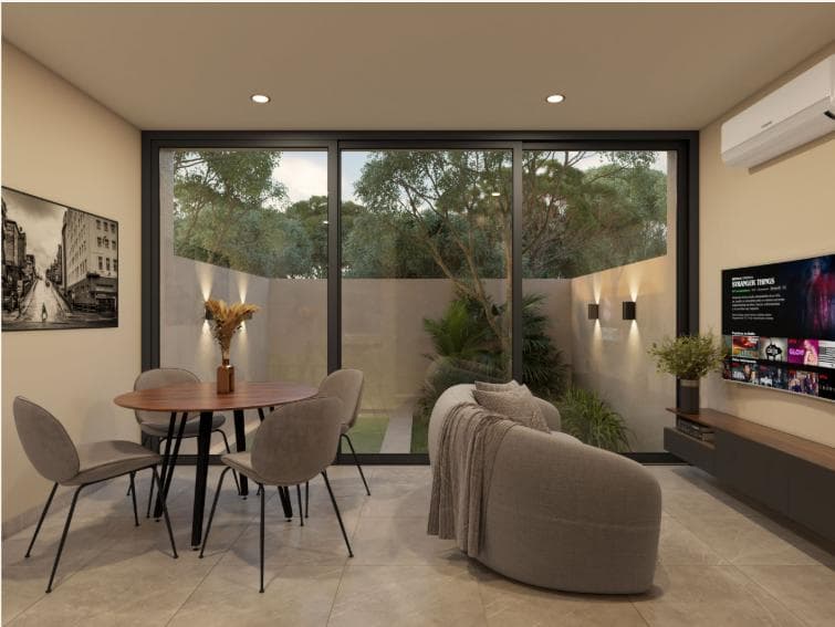 One-bedroom apartment in Dzitya, Mérida
