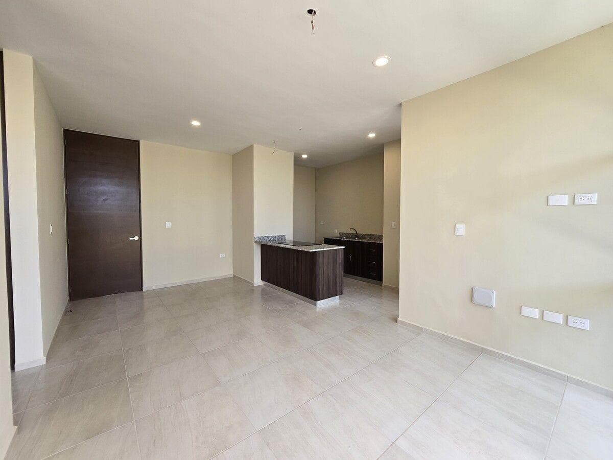 One-bedroom apartment in Cholul, Mérida