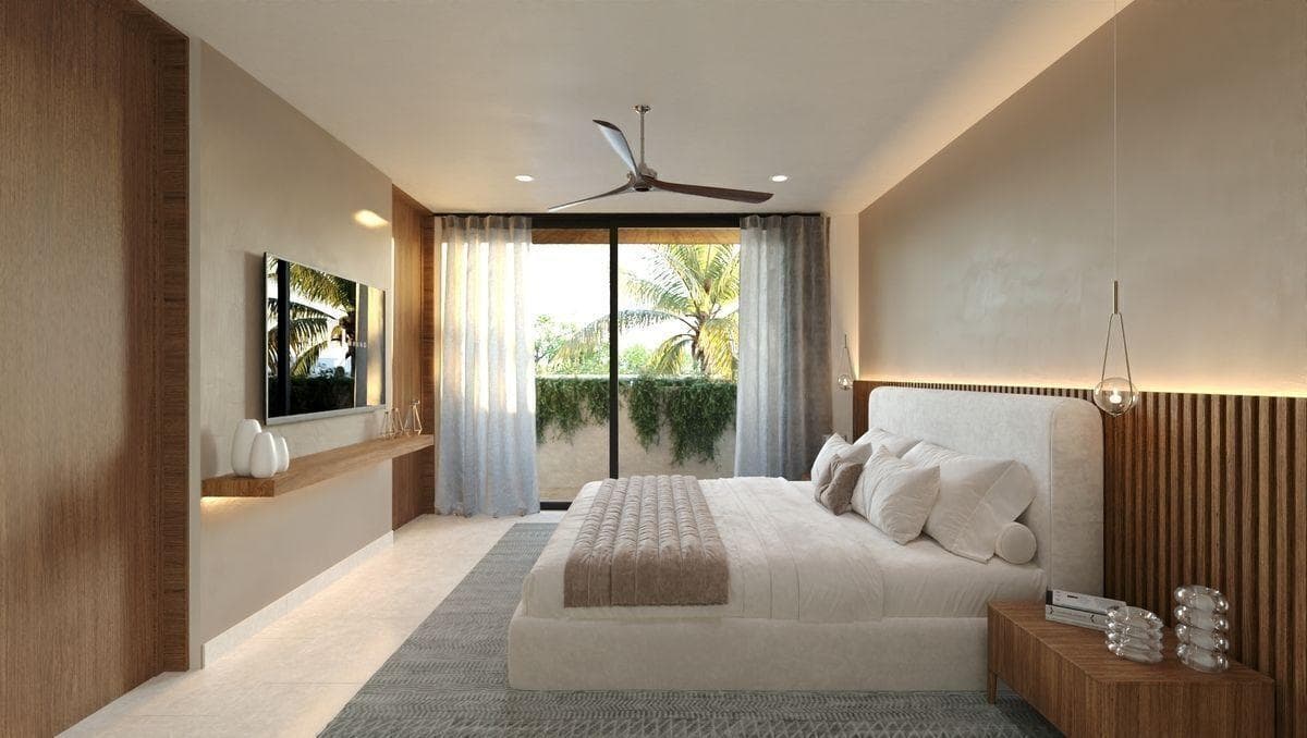 Two-bedroom apartment in Altabrisa with access to shared facilities, Mérida