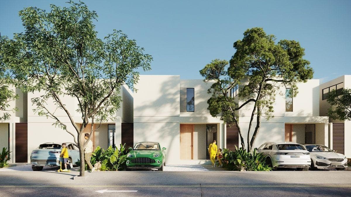 2-Story, 3-Bedroom House in Conkal, Mérida