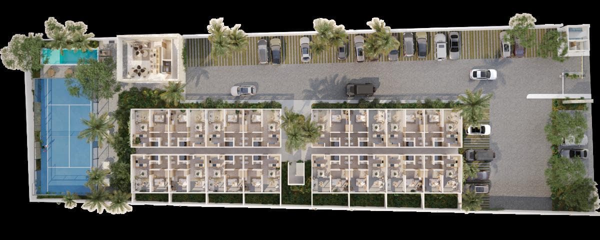 Apartment north of Mérida, Dzitya