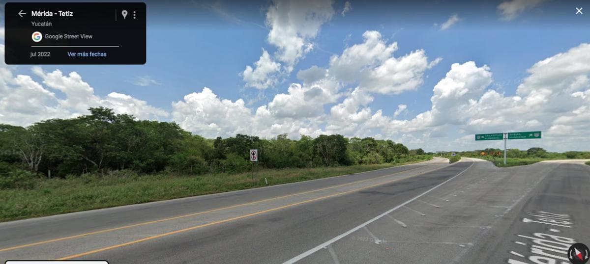 Land in Tetiz, ideal for industrial use, Mérida