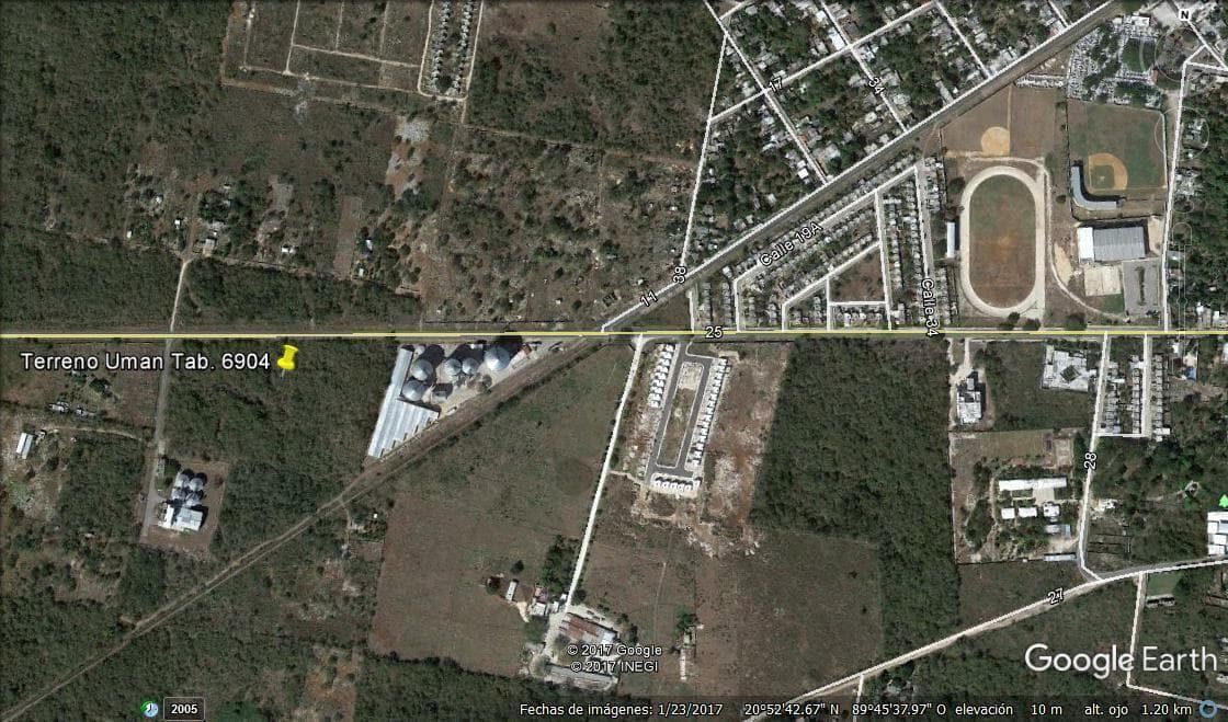 Lot north of Mérida, Uman